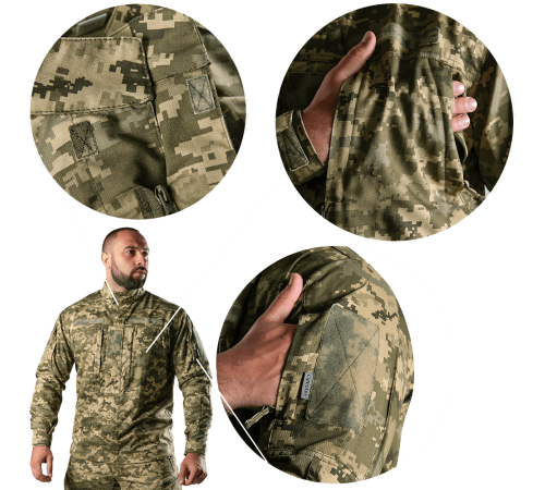 Кітель Blitz Twill Піксель (8150), L Кітель Blitz Twill Піксель (8150), L