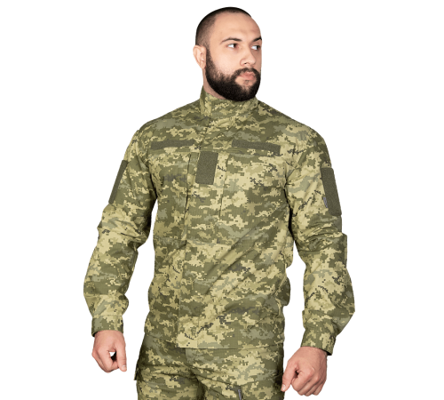 Кітель CM Perimeter Rip-Stop CVC Піксель (7079), XL Кітель CM Perimeter Rip-Stop CVC Піксель (7079), XL