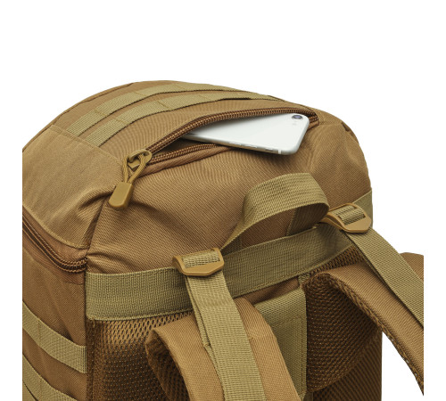 Рюкзак NILS CAMP NC3903 Maverick 65 л, коричневий