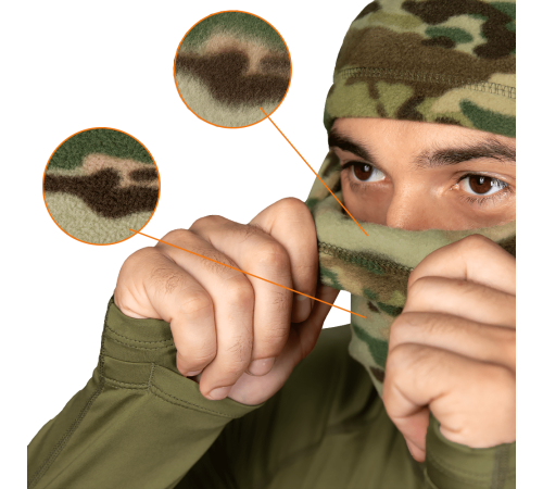Балаклава Fleece Multicam (7251) Балаклава Fleece Multicam (7251)