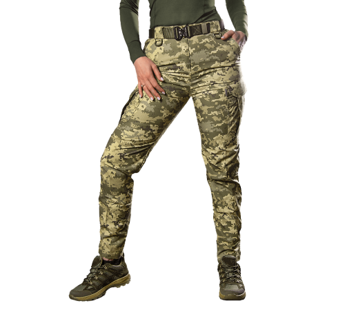 Жіночі штани Pani CM Patrol Pro Rip-Stop CVC Піксель (7177), M Жіночі штани Pani CM Patrol Pro Rip-Stop CVC Піксель (7177), M