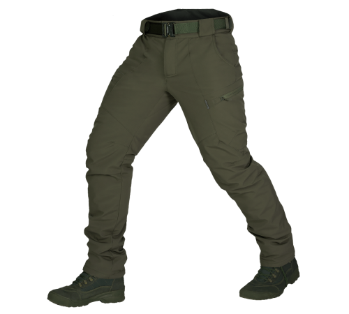Зимові штани SoftShell Олива (6614), XXXL Зимові штани SoftShell Олива (6614), XXXL