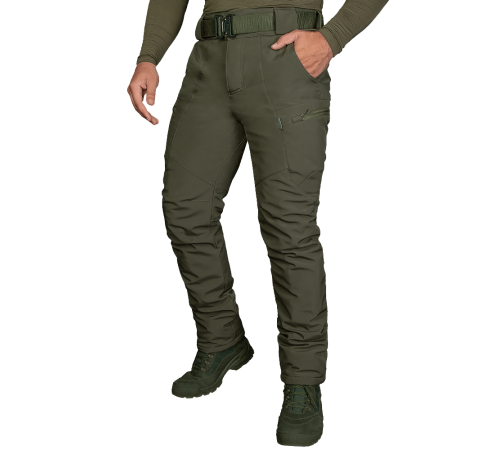 Зимові штани SoftShell Олива (6614), XXXL Зимові штани SoftShell Олива (6614), XXXL