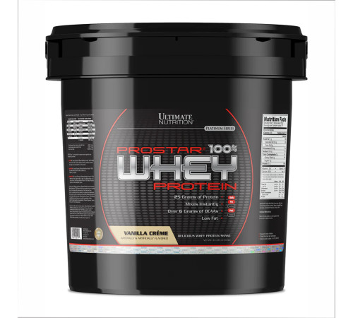 Prostar Whey 10lb - 4540g Vanilla Prostar Whey 10lb - 4540g Vanilla