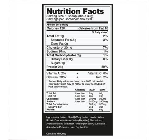 Prostar Whey 2lb - 907g Banana