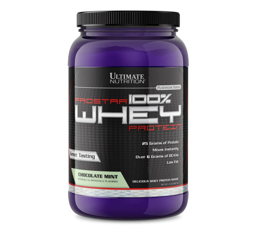 Prostar Whey 2lb - 907g Chocolate Mint Prostar Whey 2lb - 907g Chocolate Mint