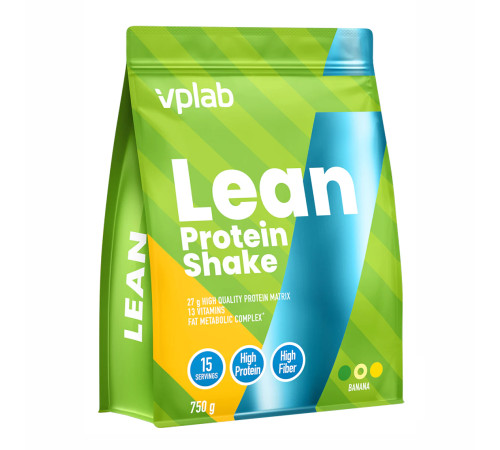 Протеїновий порошок Lean Protein Shake - 750г Банан Протеїновий порошок Lean Protein Shake - 750г Банан