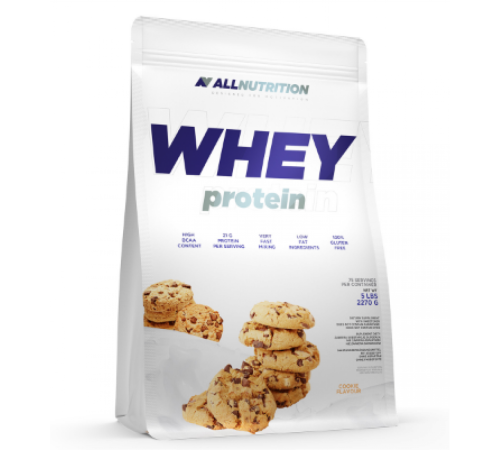 Протеїн Whey Protein - 2270г Білий Шоколад Малина