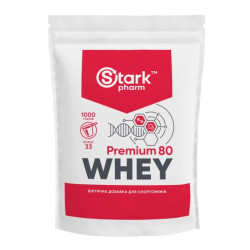 Whey 80 Stark Pharm - 1000g Strawberry