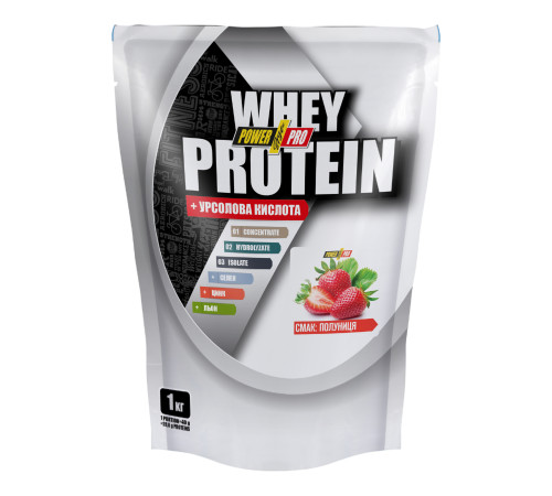 Whey Protein Power Pro - 1000g Strawberry Whey Protein Power Pro - 1000g Strawberry