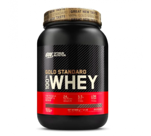 Сироватковий протеїн Gold Standart 100% Whey - 900g Полуниця Сироватковий протеїн Gold Standart 100% Whey - 900g Полуниця