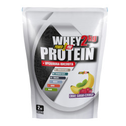 Whey Protein Power Pro - 2000g Banana Wild Strawberry