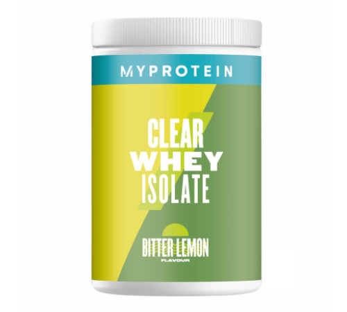 Clear Whey Isolate - 20 Serv Bitter Lemon Clear Whey Isolate - 20 Serv Bitter Lemon