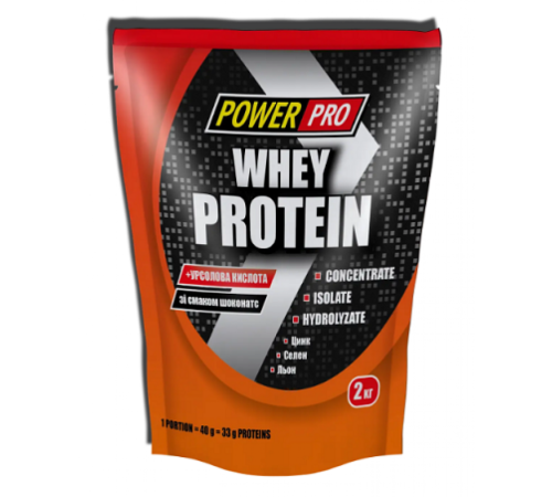 Whey Protein Power Pro - 2000g Strawberry Cream Whey Protein Power Pro - 2000g Strawberry Cream