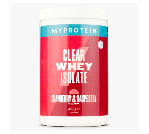 Clear Whey Isolate - 498g Cranberry Raspberry Clear Whey Isolate - 498g Cranberry Raspberry
