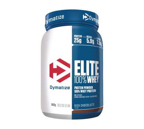 Протеїн Elite 100% Whey - 942г Насичений шоколад Протеїн Elite 100% Whey - 942г Насичений шоколад