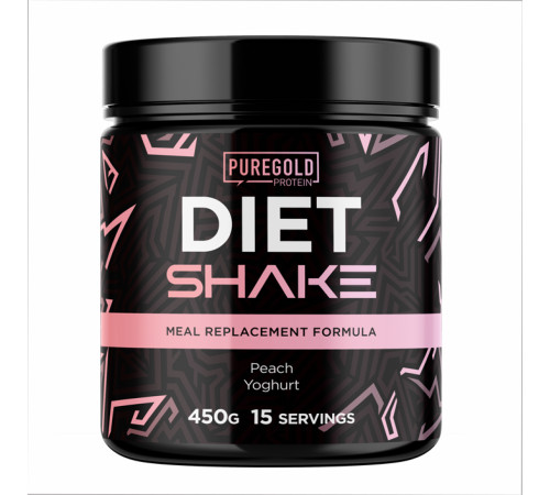 Diet Shake Pure Gold - 450g Peach Yogurt Diet Shake Pure Gold - 450g Peach Yogurt