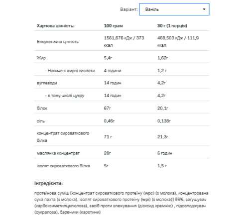 Whey Delicious - 700g Vanilla Cinnamon