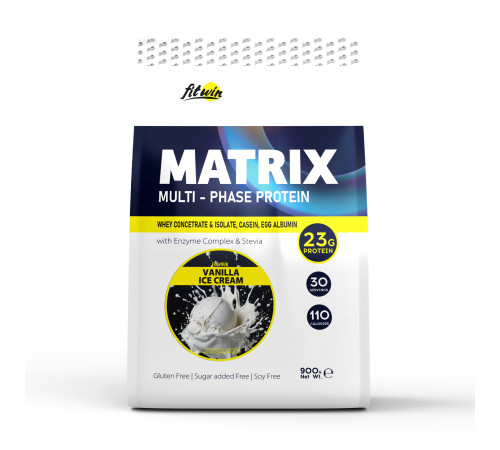 Протеїн Matrix - 900г Ванільне морозиво Протеїн Matrix - 900г Ванільне морозиво