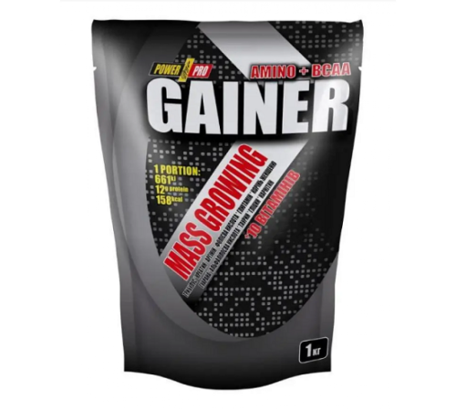Gainer Power Pro - 1000g Vanilla Gainer Power Pro - 1000g Vanilla