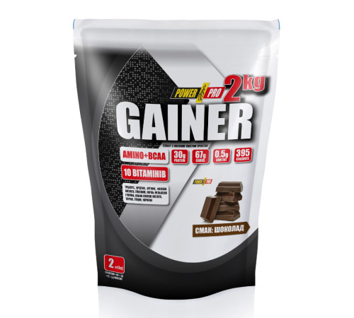Gainer Power Pro - 2000g Chocolate Gainer Power Pro - 2000g Chocolate
