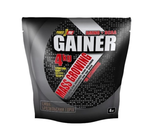 Gainer Power Pro- 4000g Brazil Nut