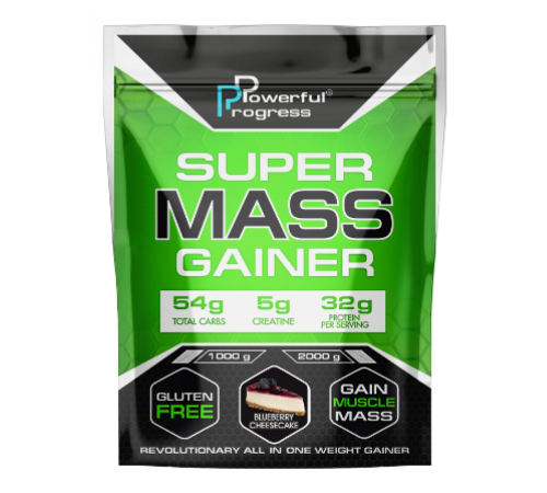 Super Mass Gainer - 1000g Blueberry Cheesecake