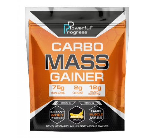 Carbo Mass Gainer - 4000g Banan Carbo Mass Gainer - 4000g Banan