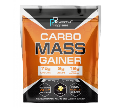 Carbo Mass Gainer - 4000g Vanilla Carbo Mass Gainer - 4000g Vanilla