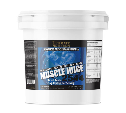 Muscle Juice 2544 - 6000g Vanilla Muscle Juice 2544 - 6000g Vanilla
