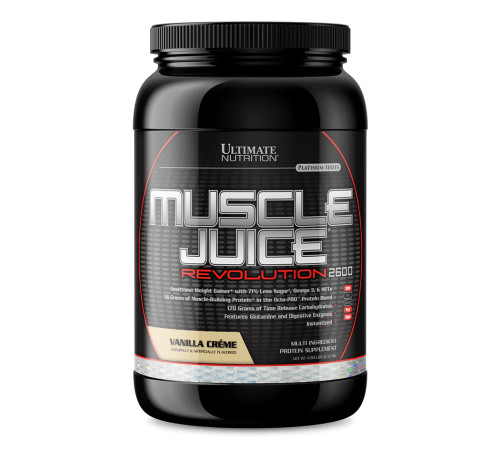Muscle Juice Revolution 2600 - 2120g Vanilla Creme