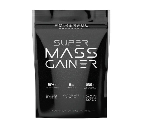 Гейнер Super Mass Gainer - 4000г Фундук Гейнер Super Mass Gainer - 4000г Фундук