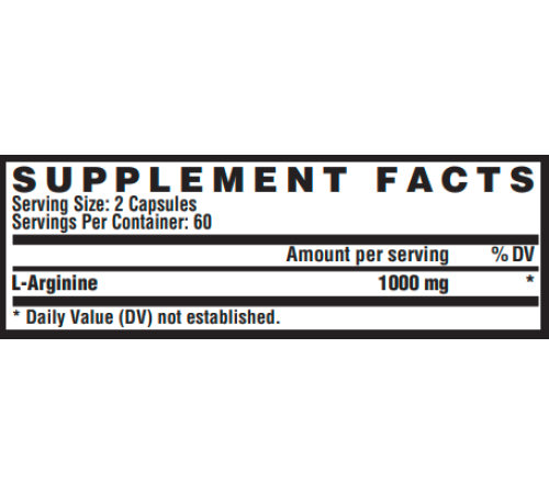 L-Arginine 1000 - 120ct