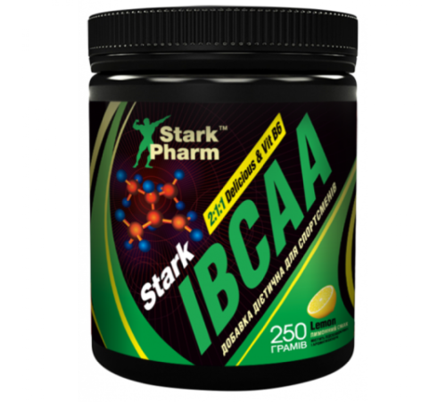 Stark IBCAA 2-1-1/Vit B6 - 250g Lemon Stark IBCAA 2-1-1/Vit B6 - 250g Lemon