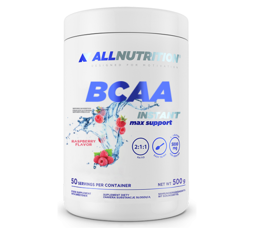 BCAA Max Support Instant - 500g Raspberry BCAA Max Support Instant - 500g Raspberry