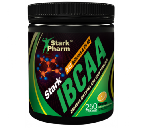 Stark IBCAA 2-1-1/Vit B6 - 250g Orange Stark IBCAA 2-1-1/Vit B6 - 250g Orange