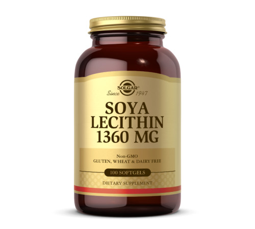 Лецитин Lecithin 1360мг - 100 капсули Лецитин Lecithin 1360мг - 100 капсули