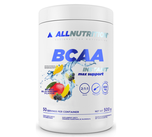 BCAA Max Support Instant - 500g Mango Blackberry BCAA Max Support Instant - 500g Mango Blackberry