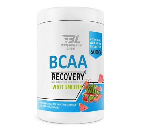 BCAA Recovery Bodyperson Labs - 500g Watermelon BCAA Recovery Bodyperson Labs - 500g Watermelon