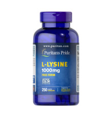  L-лізин (L-Lysine) 1000мг - 250 капсул