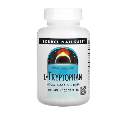 L-триптофан (L-Tryptophan) 500мг - 120 таблеток L-триптофан (L-Tryptophan) 500мг - 120 таблеток