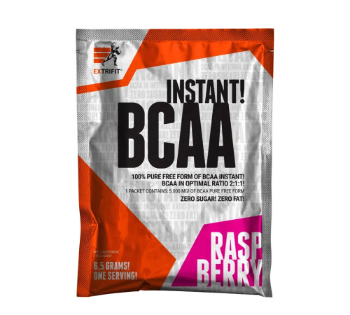 BCAA Instant Extrifit - 6.5g Raspberry BCAA Instant Extrifit - 6.5g Raspberry