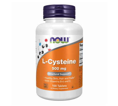 Цистеїн Cysteine 500мг - 100 таблеток Цистеїн Cysteine 500мг - 100 таблеток