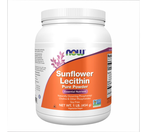 Соняшниковий лецитин (Sunflower Lecithin Pure Powder 1lb) 454г Соняшниковий лецитин (Sunflower Lecithin Pure Powder 1lb) 454г