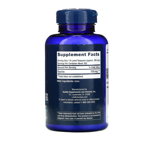 Таурин Taurine Powder - 300г Таурин Taurine Powder - 300г