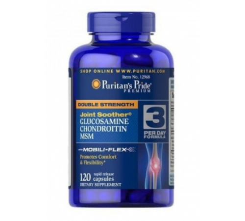 Glucosamine Chondroitin MSM Double Strength - 120tabs