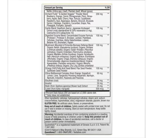 Nature's Way Alive! Max3 (With Iron) - 60 tabs