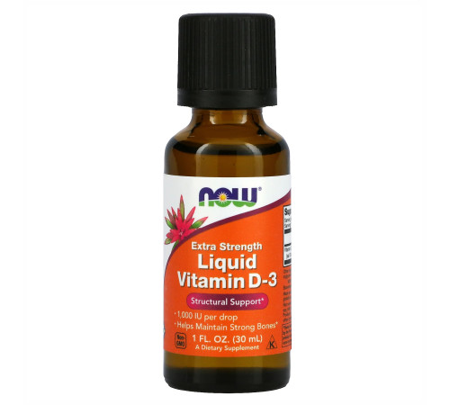 Рідкий вітамін D3 - Liquid Vitamin D-3 30мл (1fl oz)