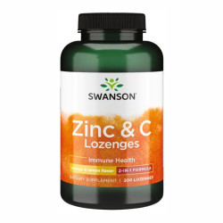 Zinc & C Lozenges orange & lemon - 200caps