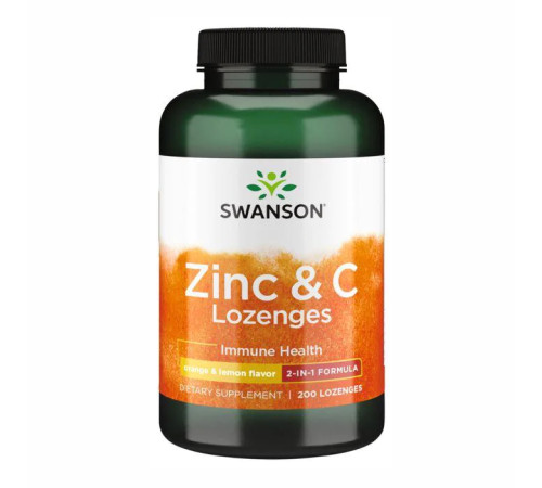 Zinc & C Lozenges orange & lemon - 200caps